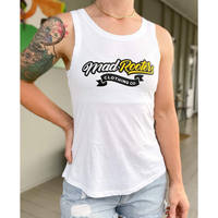 Load image into Gallery viewer, Womens BK'S Sunday Singlet - White
