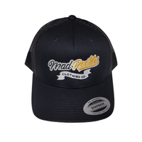 Load image into Gallery viewer, Labelled Retro Trucker - Black

