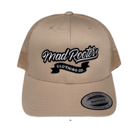 Load image into Gallery viewer, Labelled Retro Trucker - Khaki
