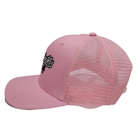 Load image into Gallery viewer, Labelled Retro Trucker - Pink

