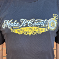 Load image into Gallery viewer, Make It Count Tee - Black
