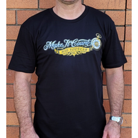 Load image into Gallery viewer, Make It Count Tee - Black
