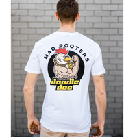Load image into Gallery viewer, Cock a Doodle Doo Tee - White
