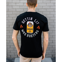 Load image into Gallery viewer, Gettin Lit Tee - Black
